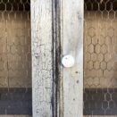 Antiguo Armario Alacena Gris Tela Gallinero00006