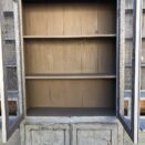 Antiguo Armario Alacena Gris Tela Gallinero00011