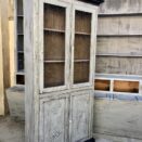 Antiguo Armario Alacena Gris Tela Gallinero00012